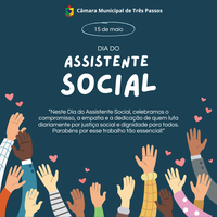 15 DE MAIO - DIA DO ASSISTENTE SOCIAL