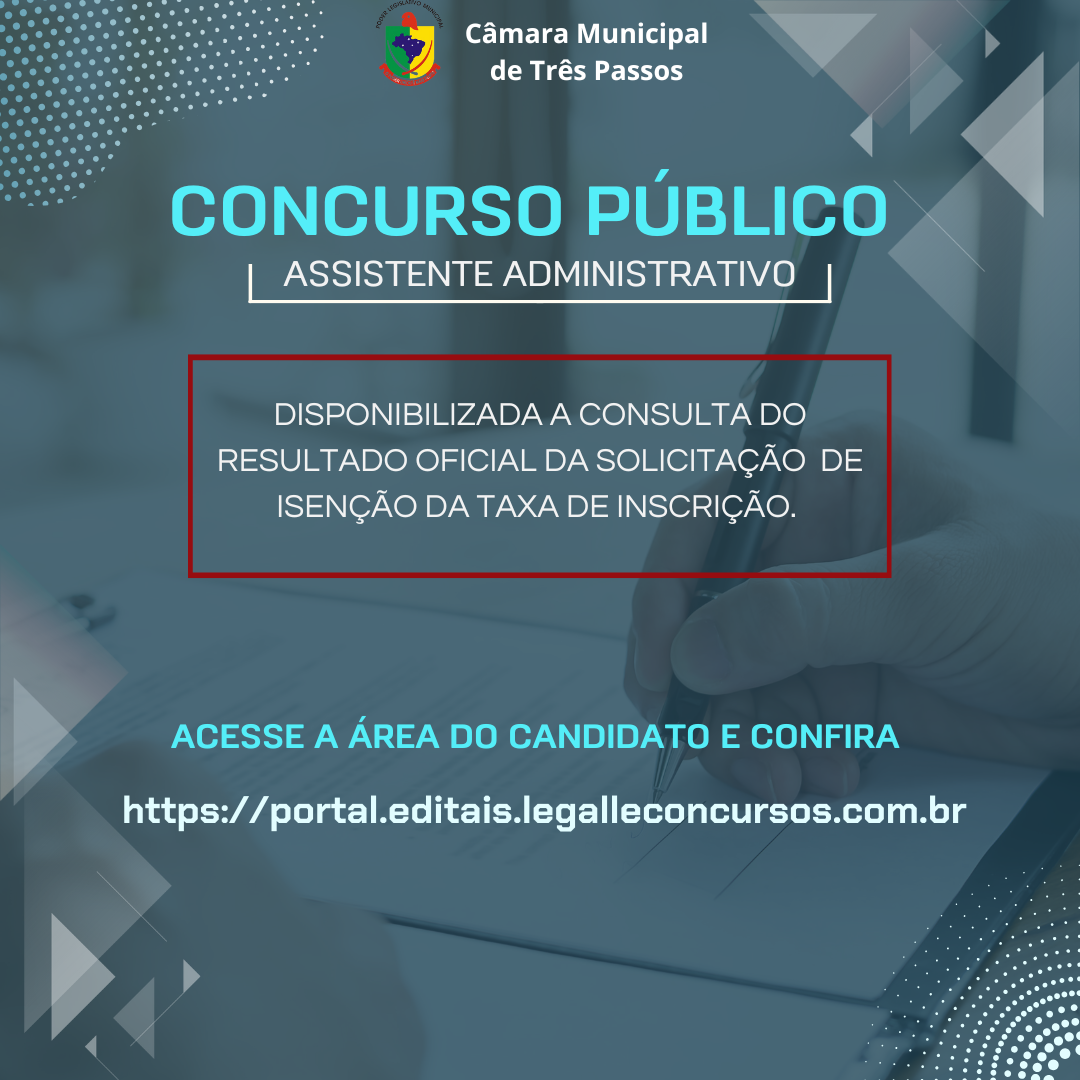 CONCURSO PÚBLICO - ASSISTENTE ADMINISTRATIVO 