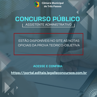 CONCURSO PÚBLICO CÂMARA MUNICIPAL DE TRÊS PASSOS