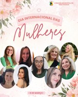 DIA INTERNACIONAL DA MULHER! 
