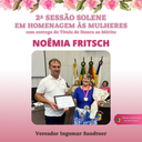HOMENAGEADA: NOÊMIA FRITCSH