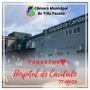77 anos - Hospital de Caridade de Três Passos