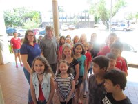 Alunos da Escola Coroinha Daronchi visitam a Câmara