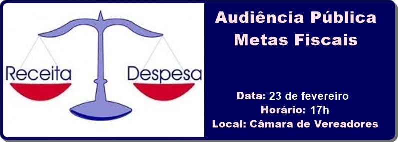 Audiência Pública Metas Fiscais