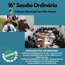 CÂMARA REALIZOU SESSÃO ORDINÁRIA NA SEGUNDA-FEIRA, 17 DE MAIO