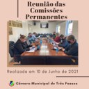 COMISSÕES PERMANENTES ESTIVERAM REUNIDAS NA TARDE DE ONTEM (10) PARA ANALISAR 5 PROJETOS DE LEI ORDINÁRIA