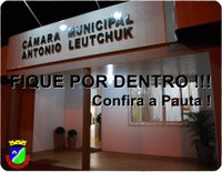 Confira a Pauta da Sessão Ordinária de hoje