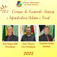 Conheça mais sobre os trabalhos da Câmara de Vereadores de Três Passos.....