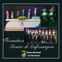 FORMATURA DO CURSO DE TÉCNICO DE ENFERMAGEM