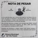 Nota de Pesar - Otto Armindo Hennicka