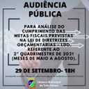 PARTICIPE DA AUDIÊNCIA PÚBLICA