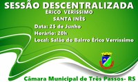 PARTICIPE HOJE DA SESSÃO DESCENTRALIZADA