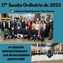 REALIZADA A 17ª SESSÃO ORDINÁRIA DE 2023 DE FORMA DESCENTRALIZADA