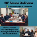 REALIZADA A 28ª SESSÃO ORDINÁRIA DE 2022