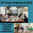 REALIZADA A 32ª SESSÃO ORDINÁRIA DE 2023 