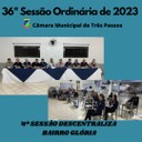 REALIZADA A 36ª SESSÃO ORDINÁRIA DE 2023 