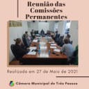 REALIZADA REUNIÃO DAS COMISSÕES PERMANENTES (27/05)
