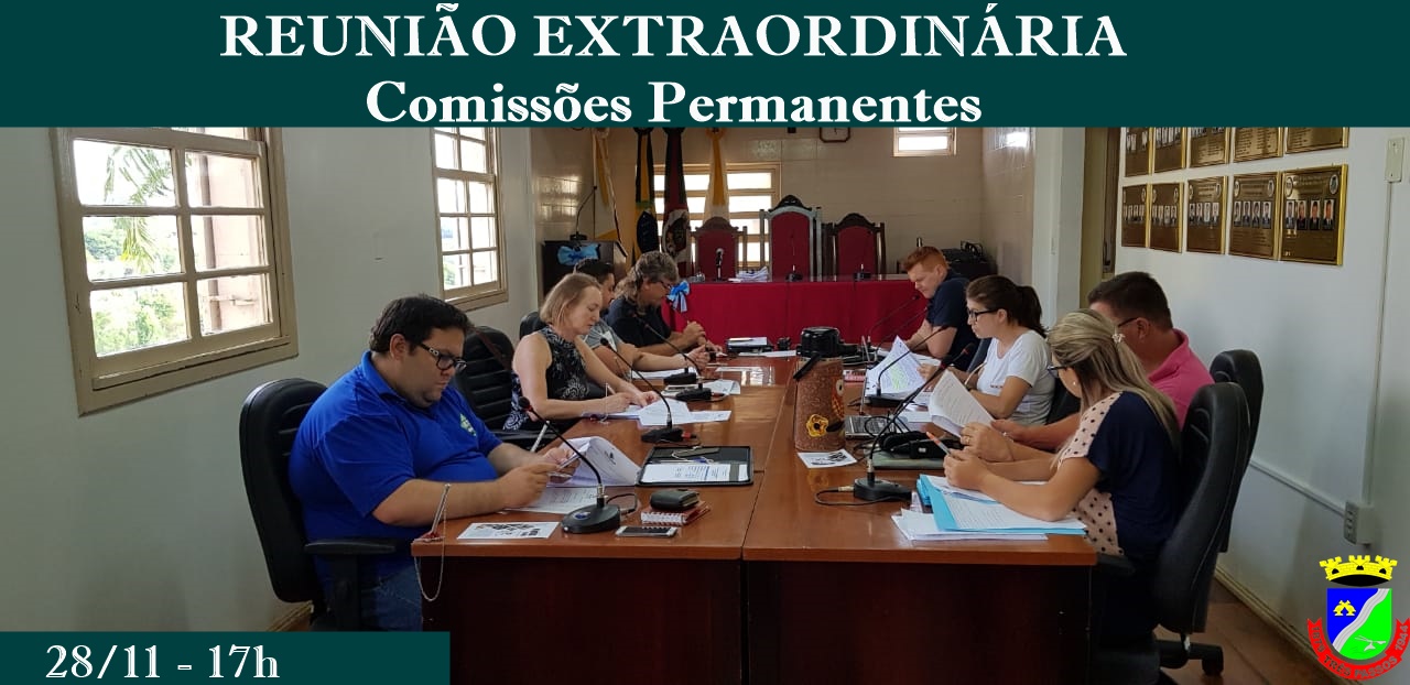 Reunião Extraordinária das Comissões Permanentes