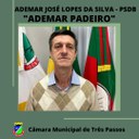 SUPLENTE DE VEREADOR, ADEMAR PADEIRO, ASSUME CADEIRA DO PSDB