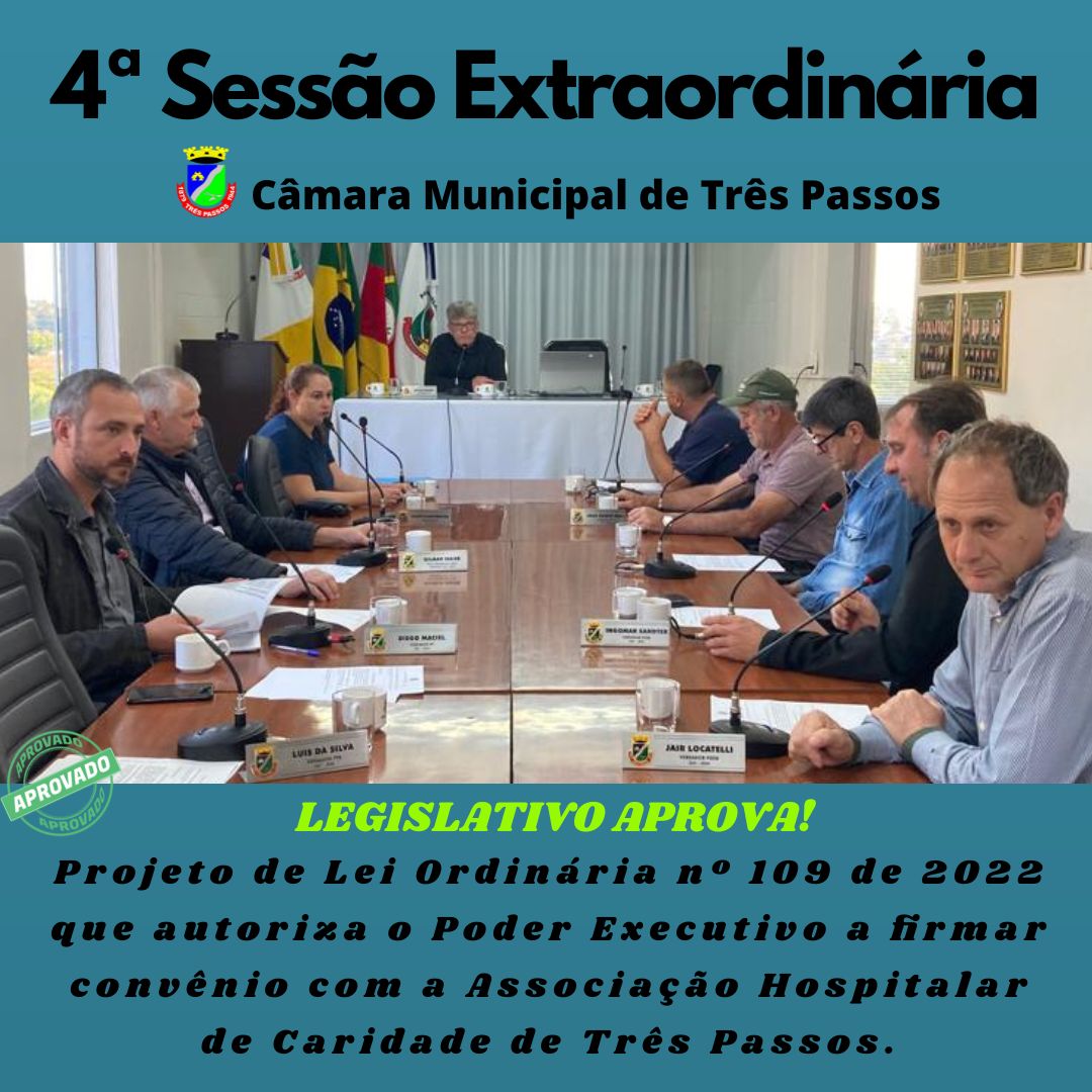 VEREADORES APROVAM PROJETO DE LEI QUE FIRMA CONVÊNIO COM HOSPITAL DE CARIDADE PARA REPASSE FINANCEIRO DE R$ 1.000.000,00