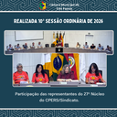 REALIZADA 10ª SESSÃO ORDINÁRIA DE 2026