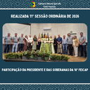 REALIZADA 11ª SESSÃO ORDINÁRIA DE 2026