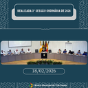 REALIZADA 3ª SESSÃO ORDINÁRIA DE 2026