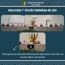 REALIZADA 7ª SESSÃO ORDINÁRIA DE 2026